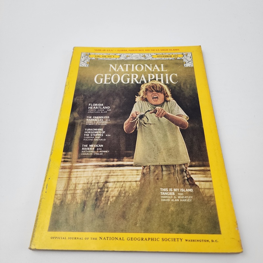 National Geographic Magazine November 1973 No Insert